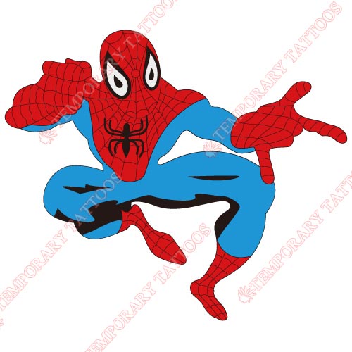 Spiderman Customize Temporary Tattoos Stickers NO.257